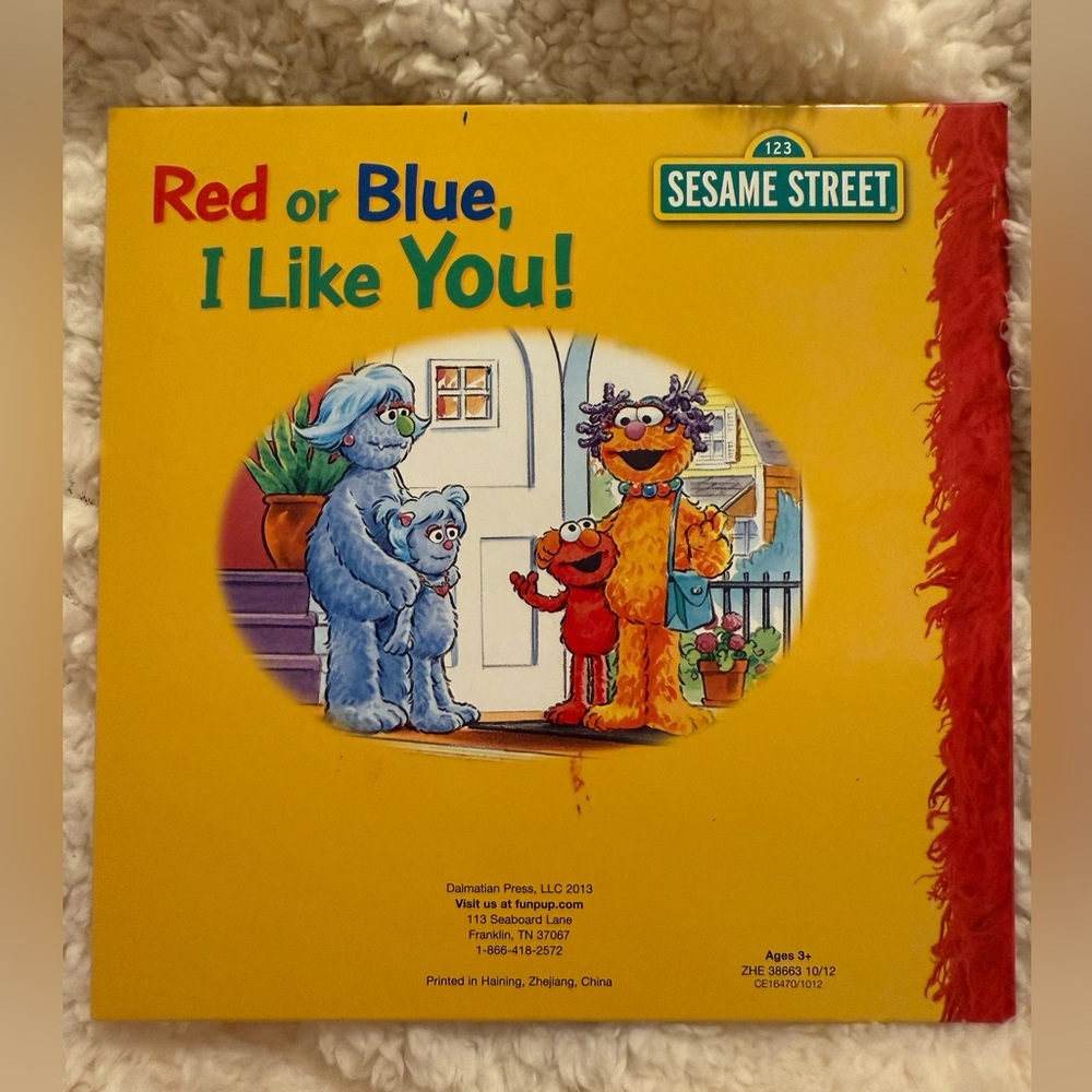 4 Sesame Street Books featuring Elmo, Big Bird, The Count, Grover, & many more - Picture 3 of 16